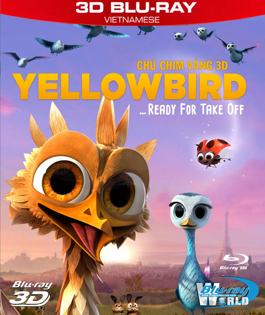 Z145. Yellowbird 2015 - CHÚ CHIM VÀNG 3D 50G (DTS-HD MA 5.1)